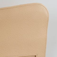 Chanel Double Flap Jumbo Beige Caviar GHW