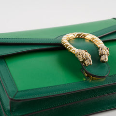 Gucci Dionysus Small Green Bicolour Shoulder