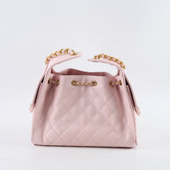 Chanel 25 Small Light Pink Caviar