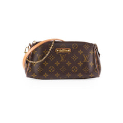 Louis Vuitton Eva Clutch Crossbody Bag Monogram