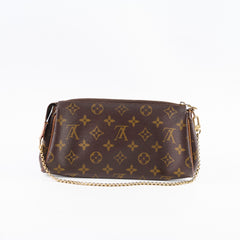 Louis Vuitton Eva Clutch Crossbody Bag Monogram