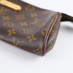 Louis Vuitton Eva Clutch Crossbody Bag Monogram