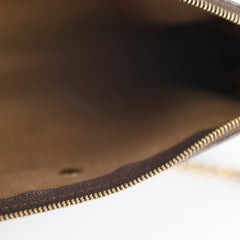 Louis Vuitton Eva Clutch Crossbody Bag Monogram