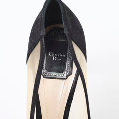 Christian Dior Black Suede 40 Heels