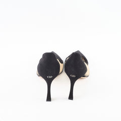 Christian Dior Black Suede 40 Heels