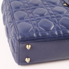 Dior Small ABC Lady Dior Navy