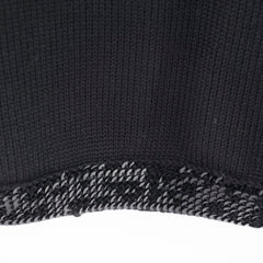 Chanel Black Sequin Wool Cardigan Size 40