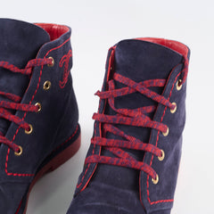 Chanel Suede Navy/Red Size 38C Boots