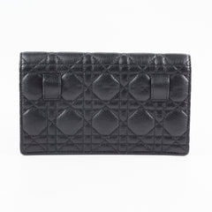 Dior Caro Black Belt Pouch with Chain