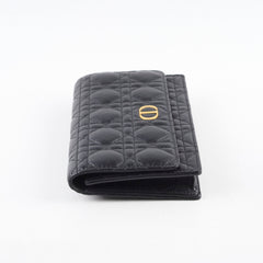 Dior Caro Black Belt Pouch with Chain