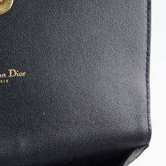 Dior Caro Black Belt Pouch with Chain