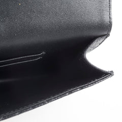 Dior Caro Black Belt Pouch with Chain