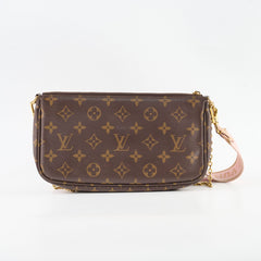 Louis Vuitton Multi-pochette Monogram Pink Strap