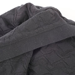 Chanel Black Cotton Cardigan Size 42