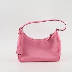 Prada Re-edition Pochette Shoulder Bag Pink