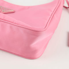 Prada Re-edition Pochette Shoulder Bag Pink