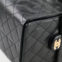 Chanel Medium 25 Bag Black Caviar GHW (microchip)