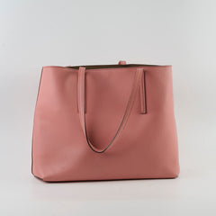 Fendi F Shopping Tote Salmon Pink