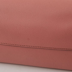 Fendi F Shopping Tote Salmon Pink