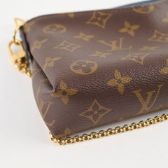 Louis Vuitton Pallas Clutch Crossbody Black