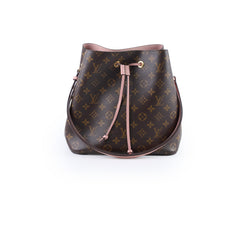 Louis Vuitton Neo Noe Monogram Rose Ballerine