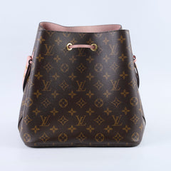 Louis Vuitton Neo Noe Monogram Rose Ballerine