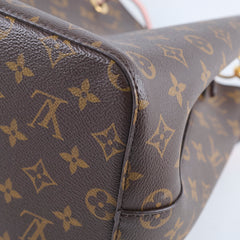 Louis Vuitton Neo Noe Monogram Rose Ballerine