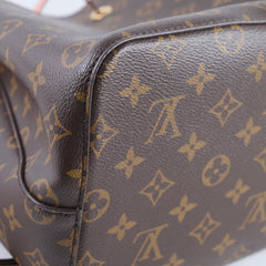 Louis Vuitton Neo Noe Monogram Rose Ballerine