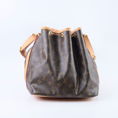 Louis Vuitton Petit Noe Monogram Canvas