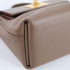 Hermes 24/24 21 Mini Etoupe GHW B Stamp