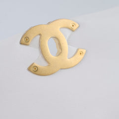 Chanel 19 White Small Flap