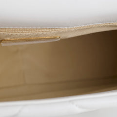Chanel 19 White Small Flap