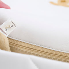 Chanel 19 White Small Flap