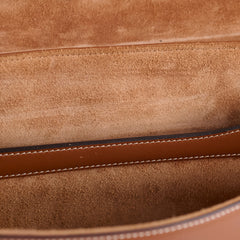 Celine Medium Soft 16 Shoulder Bag Brown Calfskin