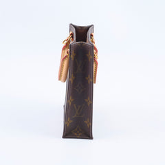 Louis Vuitton Petit Sac Plat Monogram Canvas Brown