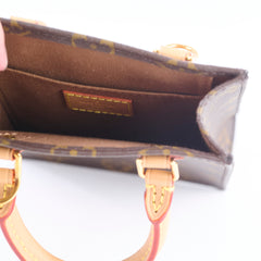 Louis Vuitton Petit Sac Plat Monogram Canvas Brown