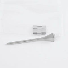 Hermes H Heure Watch Small Model MOP Dial Steel Strap