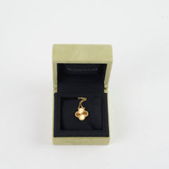 Van Cleef and Arpels Vintage Alhambra Gold Pendant Neclace