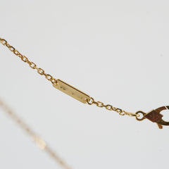 Van Cleef and Arpels Vintage Alhambra Gold Pendant Neclace
