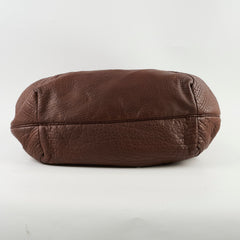 Fendi Brown Nappa Leather Spy Bag