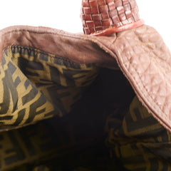 Fendi Brown Nappa Leather Spy Bag