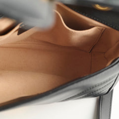 Gucci Small GG Marmont Matelasse Shoulder Bag Black