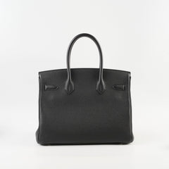Hermes Birkin 30 Togo Noir - A Stamp 2017
