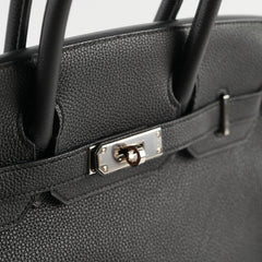 Hermes Birkin 30 Togo Noir - A Stamp 2017