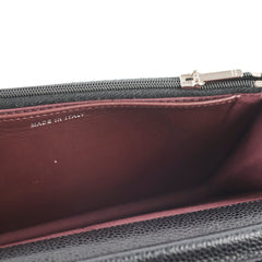 Chanel Black Caviar Wallet on Chain Magnet Closure 31 Series