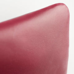 Chanel Maxi Classic Flap Burgundy Striated Quilted Patent Leather bag