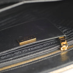 Prada Galleria Large Saffiano Tote Black
