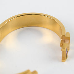 Hermes Clic H Bracelet Houndstooth PM