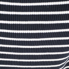 Gucci Striped Short Sleeve Wool Top - Size L