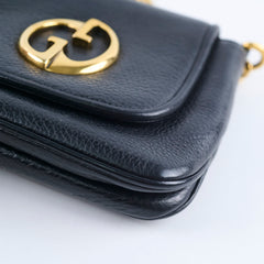Gucci Small 1973 with Chain Bag Black